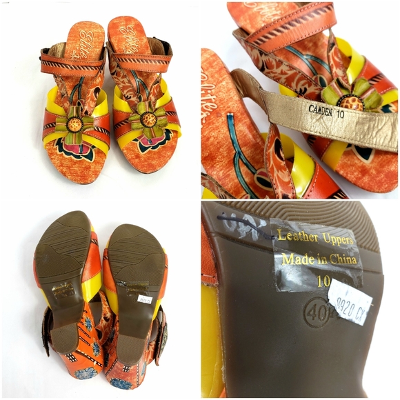 Corkys Shoes Elite By Corkys Leather Sandals Poshmark